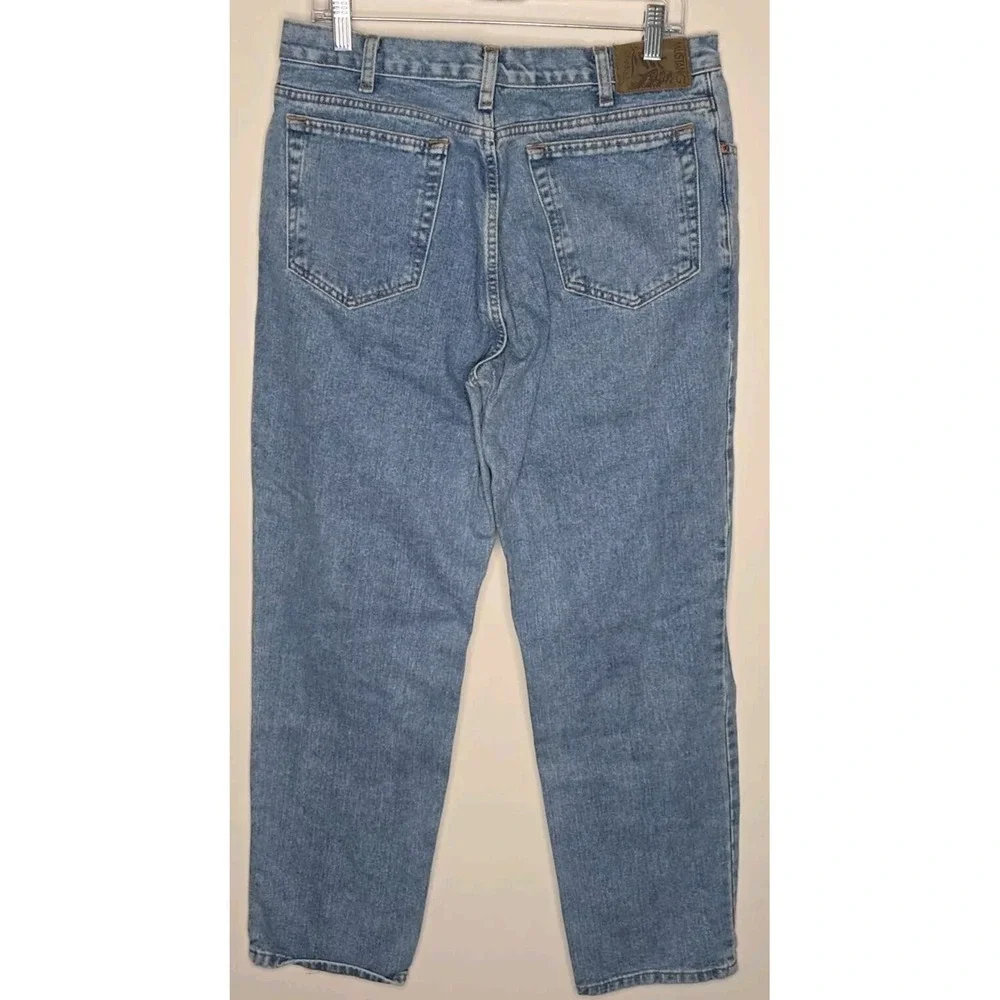 Mustang Mens‎ Jeans 34x30 Straight Mid Rise Medium Wash 100% Cotton Vintage Y2K